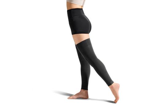 Black Vita Compression Leg Sleeves